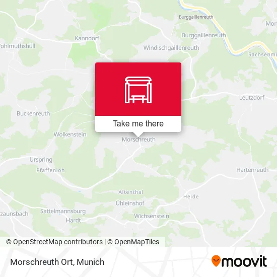 Карта Morschreuth Ort