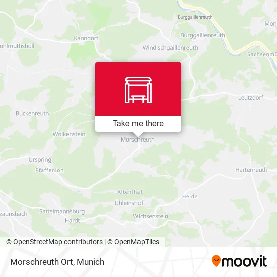 Карта Morschreuth Ort