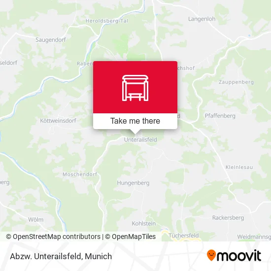 Карта Abzw. Unterailsfeld