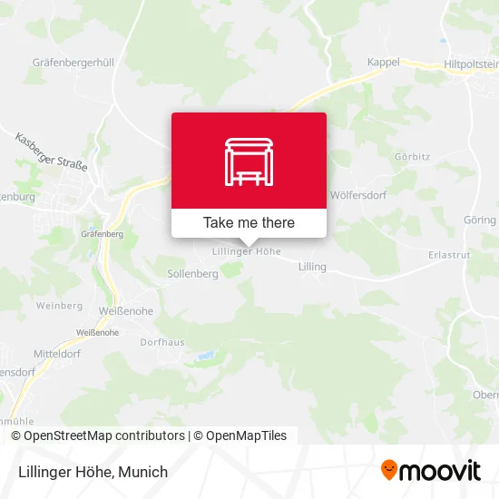 Карта Lillinger Höhe