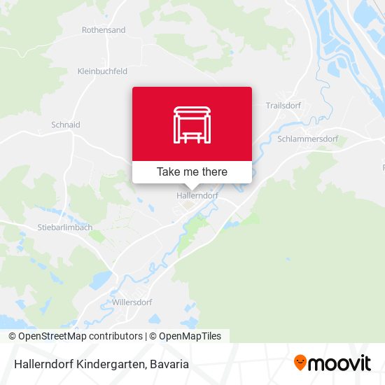 Hallerndorf Kindergarten map