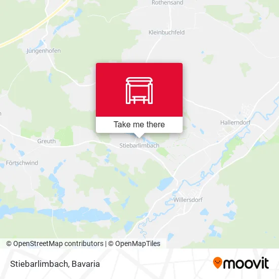 Карта Stiebarlimbach
