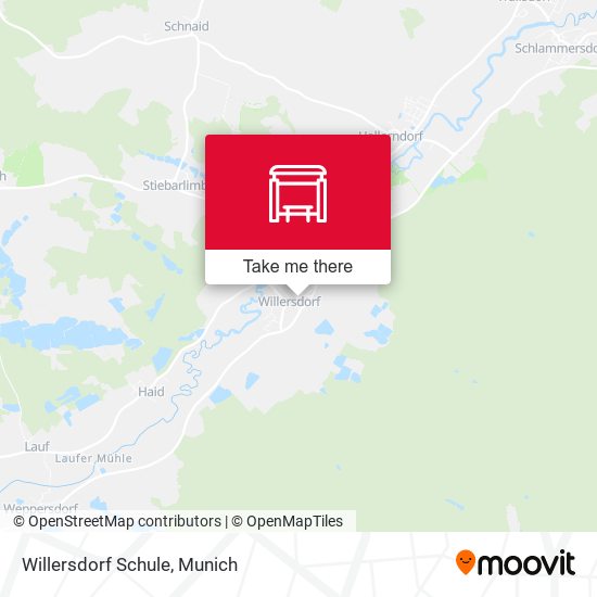 Willersdorf Schule map