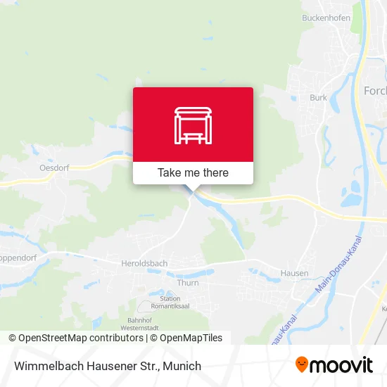 Карта Wimmelbach Hausener Str.