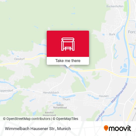 Wimmelbach Hausener Str. map