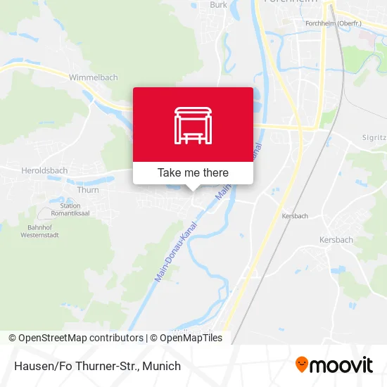 Карта Hausen/Fo Thurner-Str.