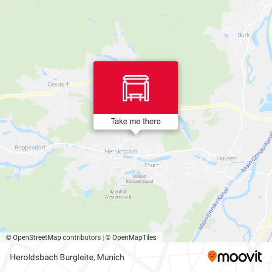 Карта Heroldsbach Burgleite