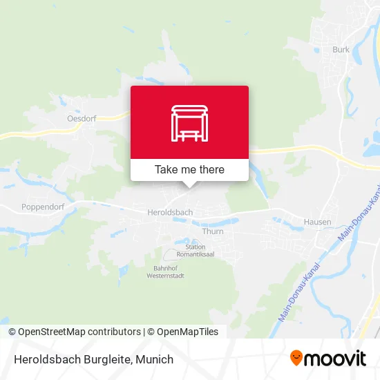 Карта Heroldsbach Burgleite