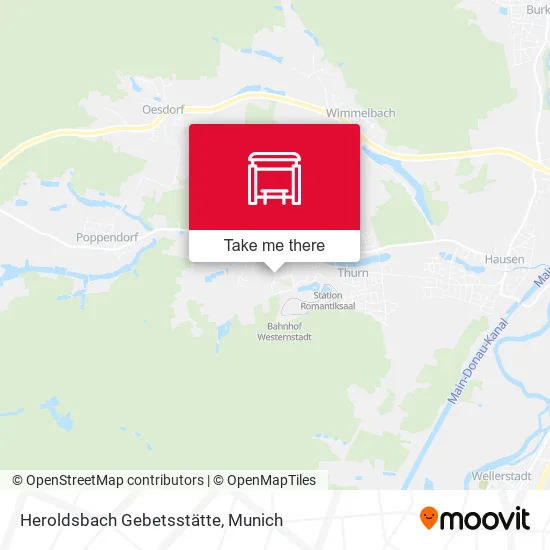 Карта Heroldsbach Gebetsstätte