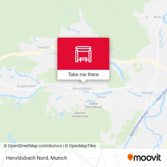 Карта Heroldsbach Nord