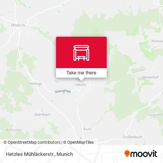 Hetzles Mühläckerstr. map