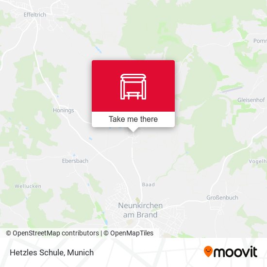 Hetzles Schule map