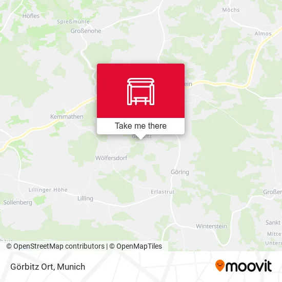 Карта Görbitz Ort