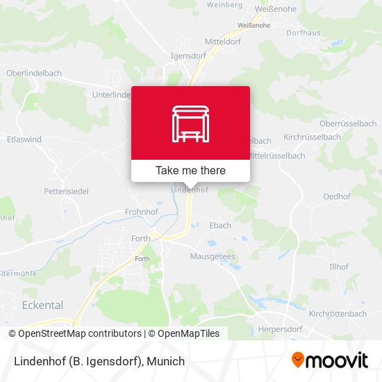 Lindenhof (B. Igensdorf) map