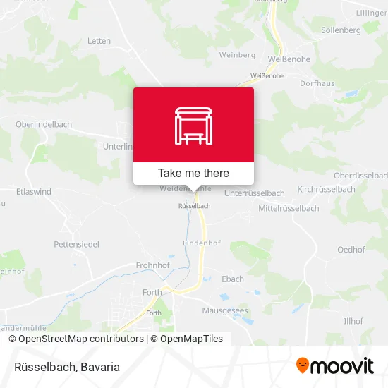 Карта Rüsselbach