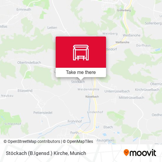 Stöckach (B.Igensd.) Kirche map
