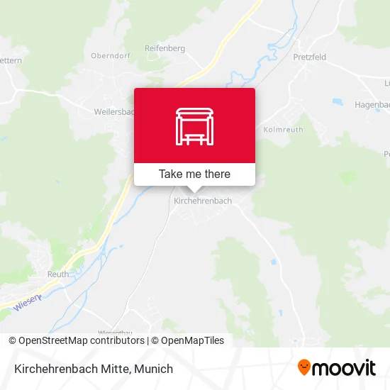 Карта Kirchehrenbach Mitte