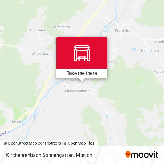 Карта Kirchehrenbach Sonnengarten