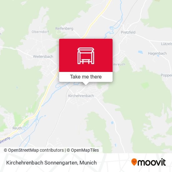 Kirchehrenbach Sonnengarten map