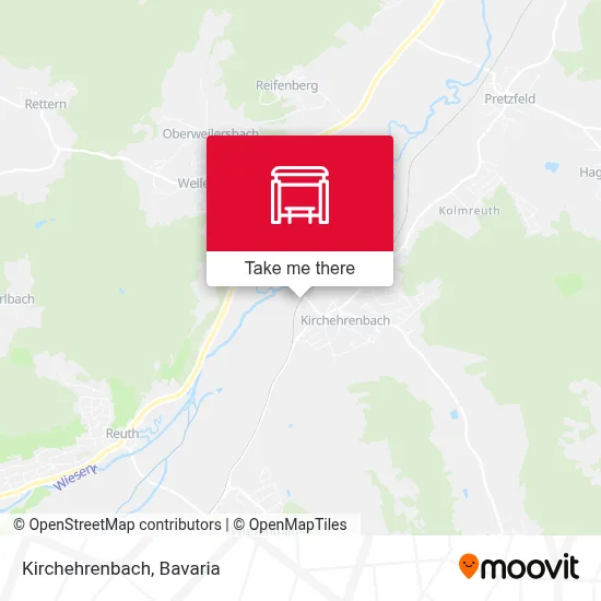 Kirchehrenbach map