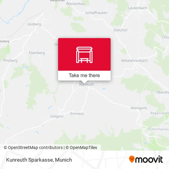 Карта Kunreuth Sparkasse
