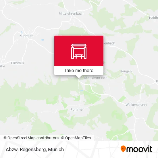 Карта Abzw. Regensberg