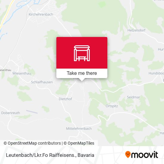 Leutenbach/Lkr.Fo Raiffeisens. map