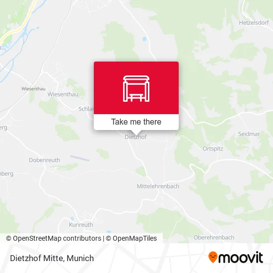 Карта Dietzhof Mitte