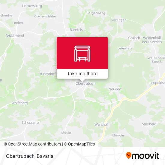 Карта Obertrubach