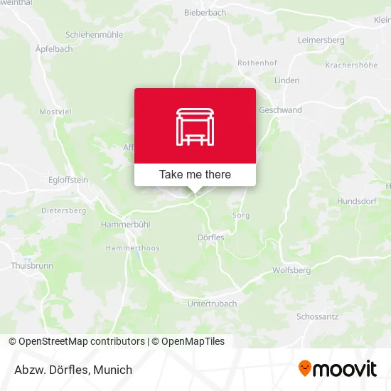 Карта Abzw. Dörfles