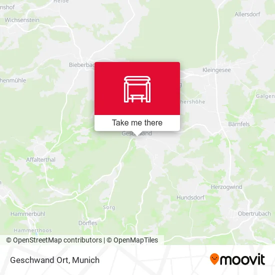Карта Geschwand Ort