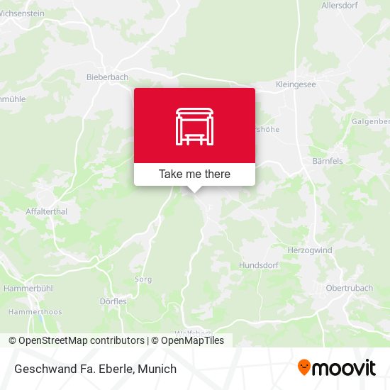 Карта Geschwand Fa. Eberle