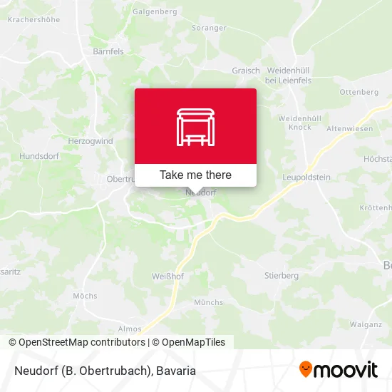 Карта Neudorf (B. Obertrubach)