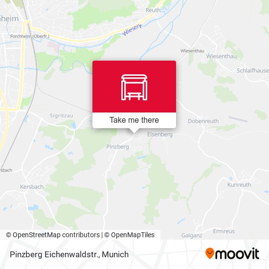 Карта Pinzberg Eichenwaldstr.