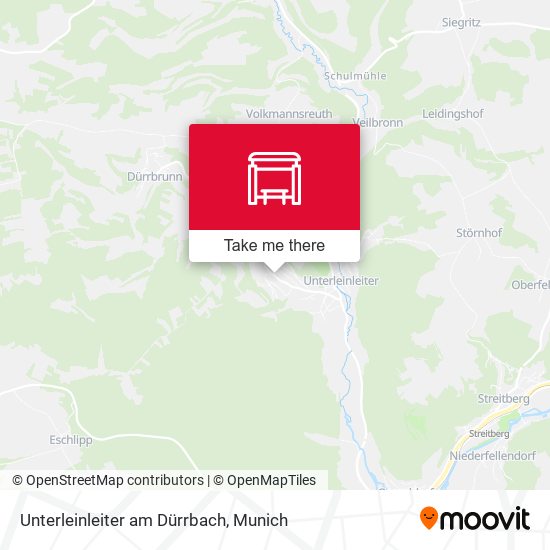 Unterleinleiter am Dürrbach map