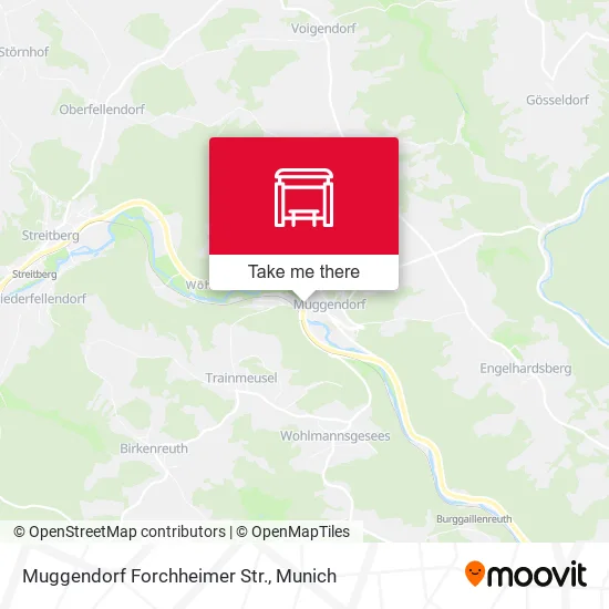 Карта Muggendorf Forchheimer Str.