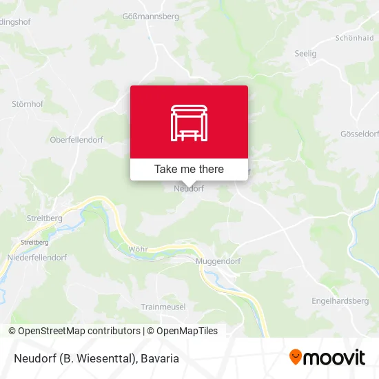 Карта Neudorf (B. Wiesenttal)