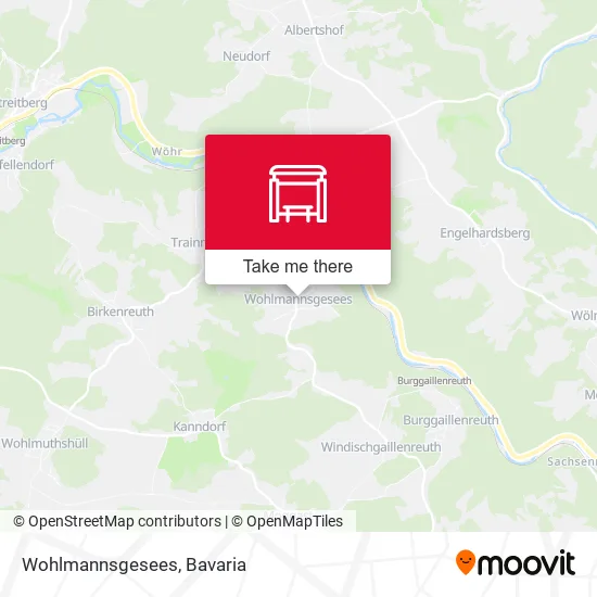Карта Wohlmannsgesees