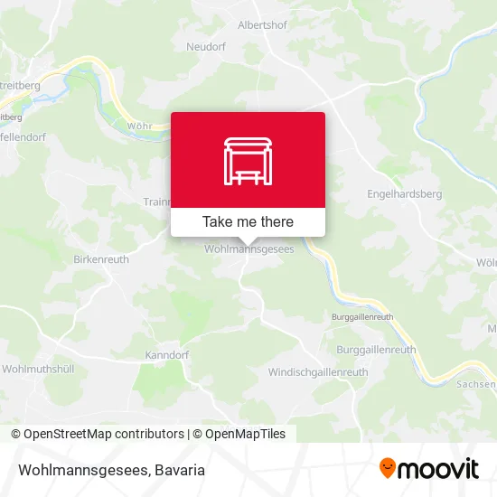 Карта Wohlmannsgesees