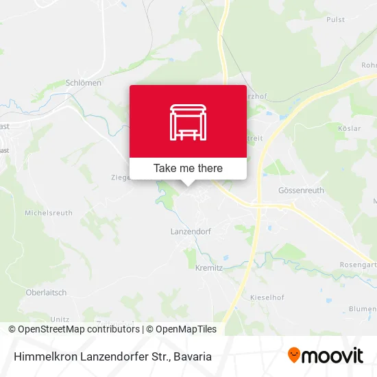 Карта Himmelkron Lanzendorfer Str.