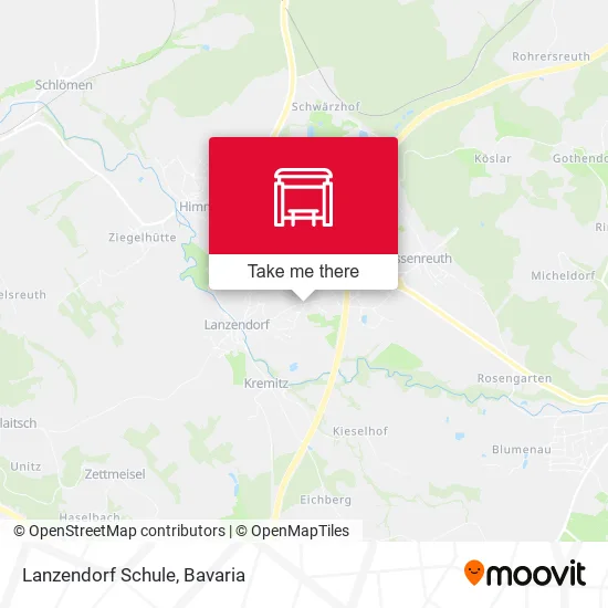 Карта Lanzendorf Schule