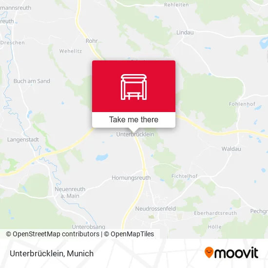 Карта Unterbrücklein