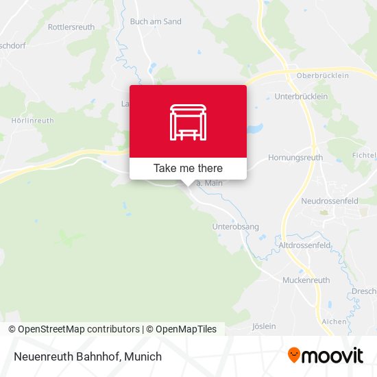 Neuenreuth Bahnhof map