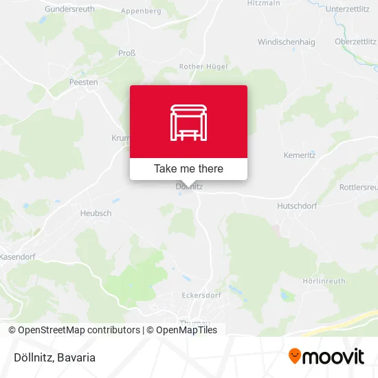 Карта Döllnitz