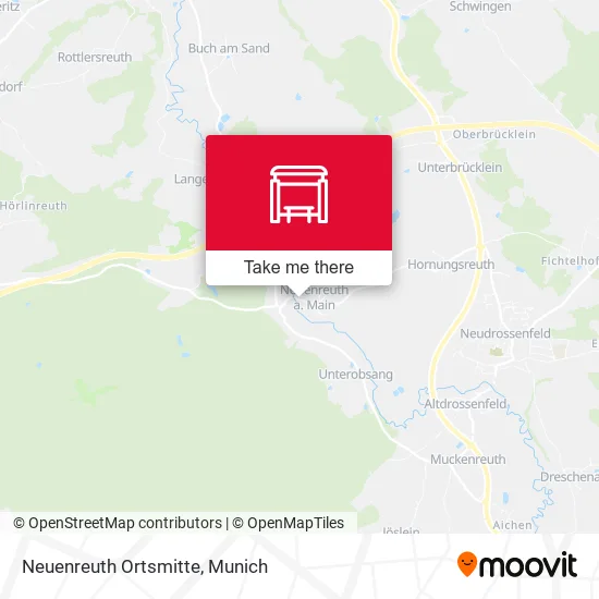 Карта Neuenreuth Ortsmitte