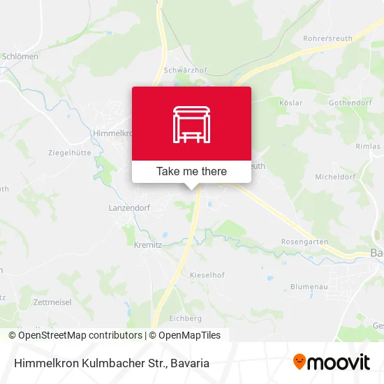 Карта Himmelkron Kulmbacher Str.