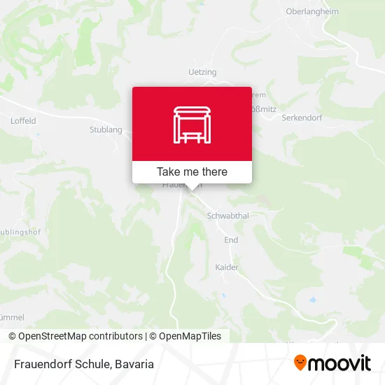 Карта Frauendorf Schule