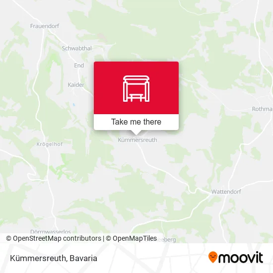 Карта Kümmersreuth