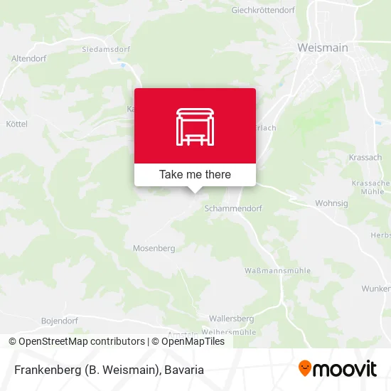 Карта Frankenberg (B. Weismain)