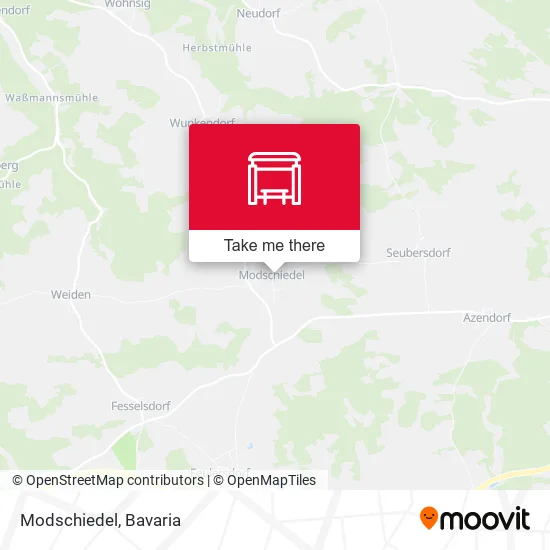 Карта Modschiedel
